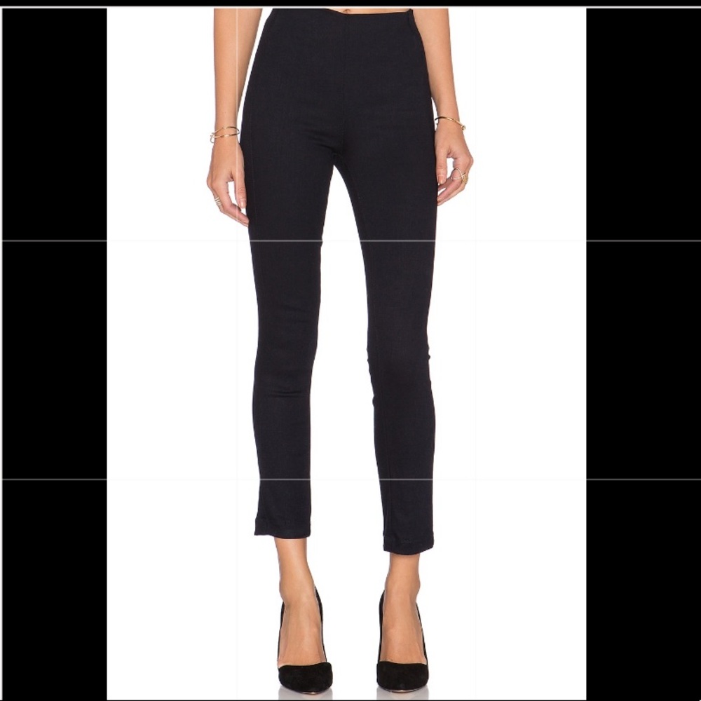 Rag & Bone skinny stretch jeans in indigo blue.